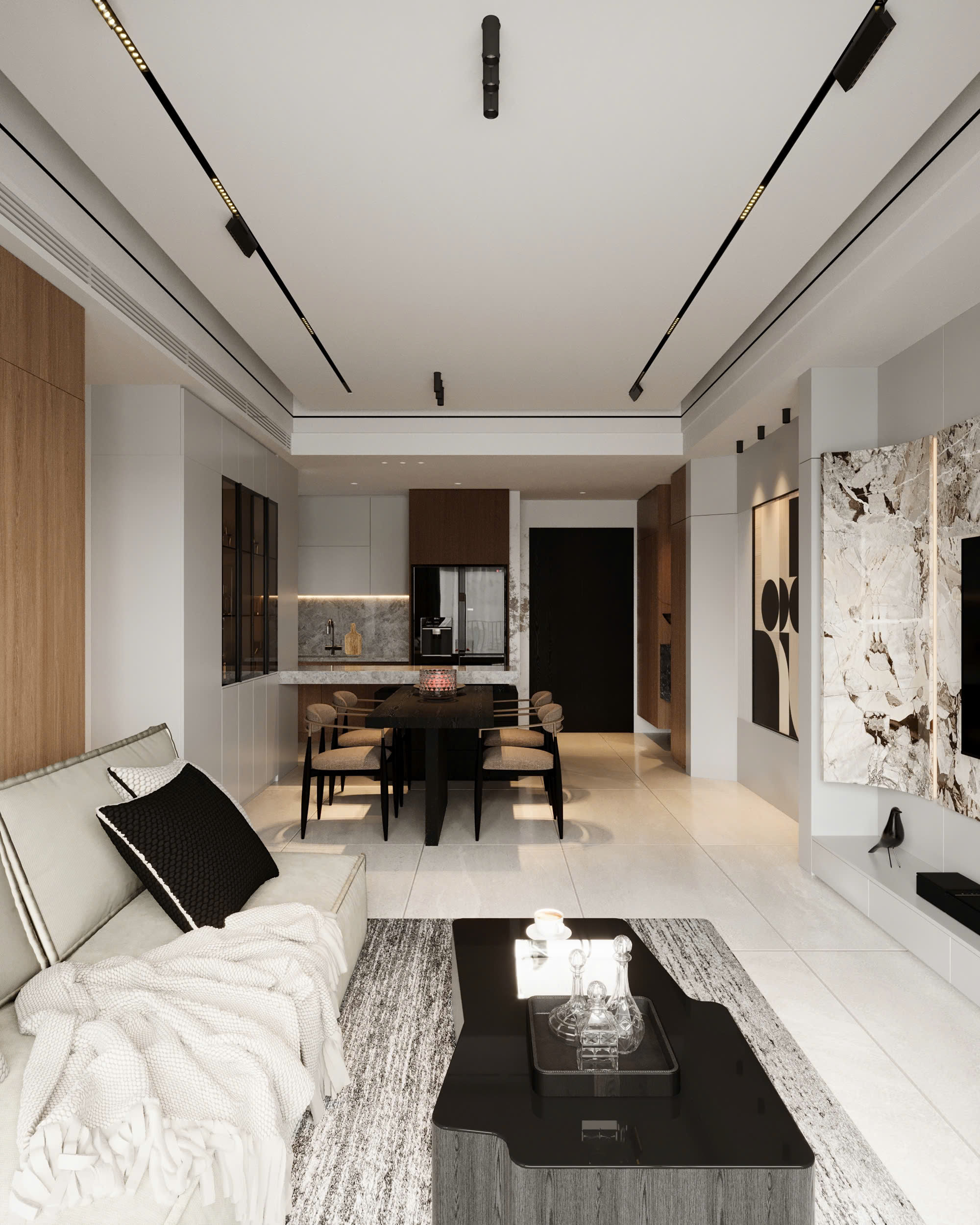 Căn hộ Celesta Rise — 3 phòng ngủ — góc nhìn 6